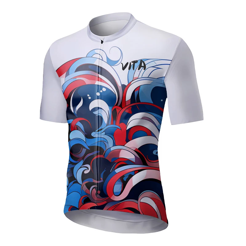 

Футболка мужская дышащая с коротким рукавом для езды на велосипеде