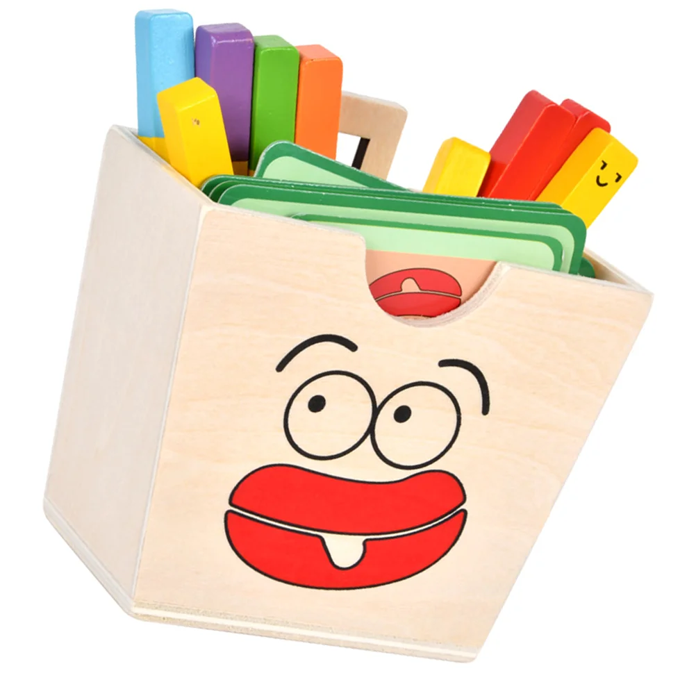 

Деревянная игрушка в виде картофеля фри, 1 комплект