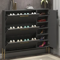 luxury modern shoe cabinets portable entryway storage multifunctional door foldable shoe rack multi layer scarpiera furniture