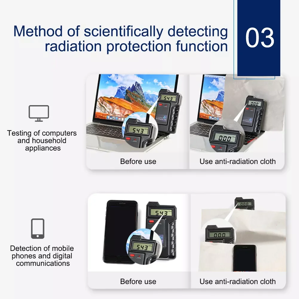 Защита от излучения EMF Защитная ткань Faraday заземление Блокировка сигнала 1 метр
