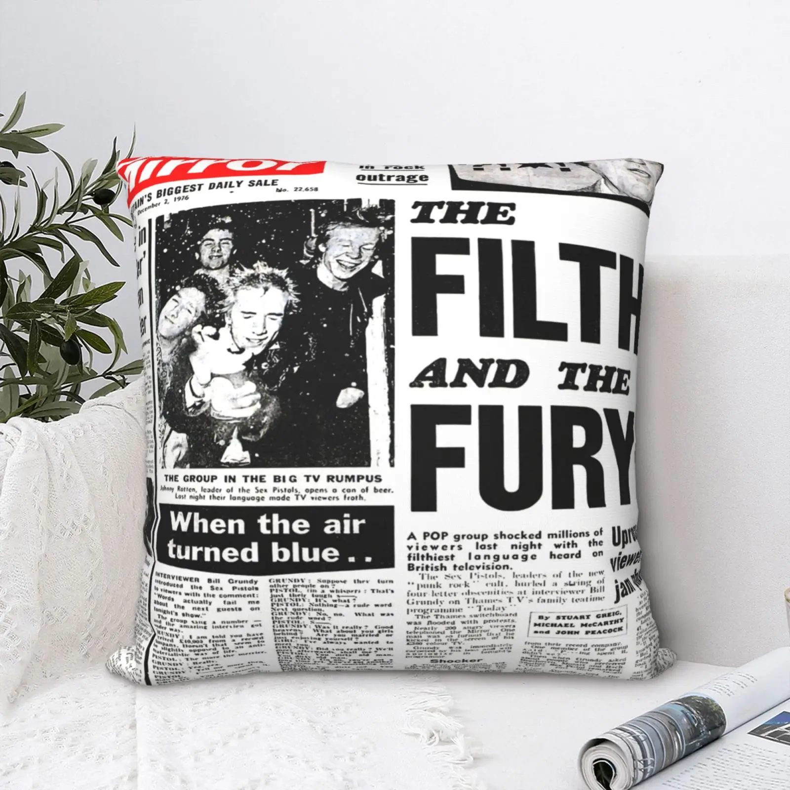 

Old Skool Hooligans The Filth The Pillow Case Pillow Case White Zipper Decorative Pillow Body Pillow Cushion Cover With Zipper