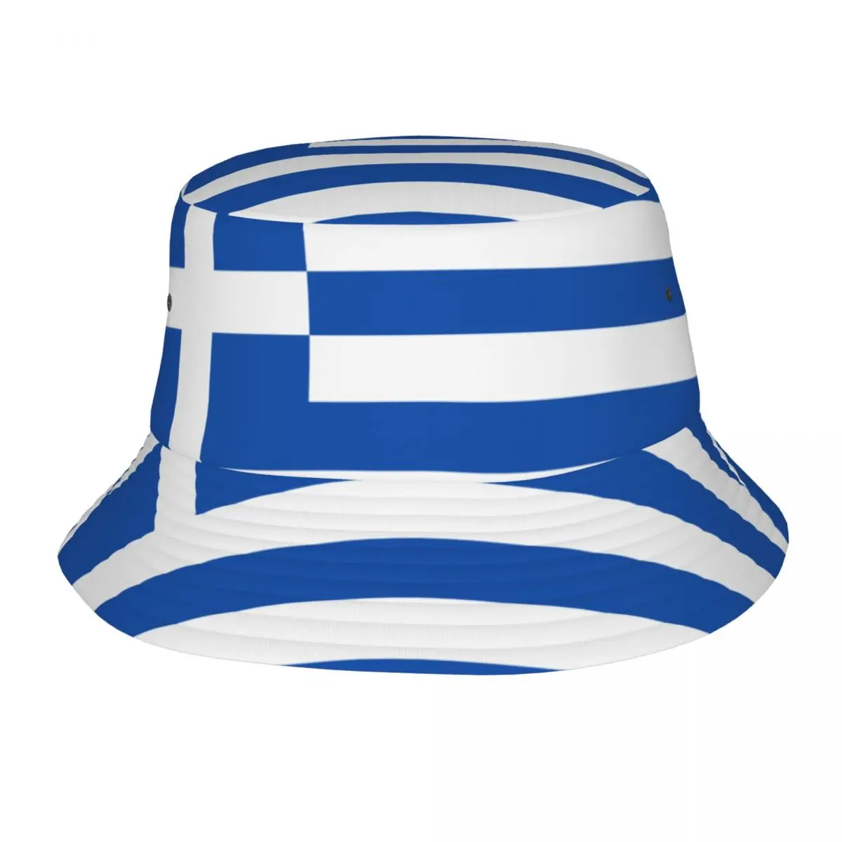 

Панама с флагом Греции, летние шляпы, рыбацкая шляпа, складные женские и мужские шляпы от солнца