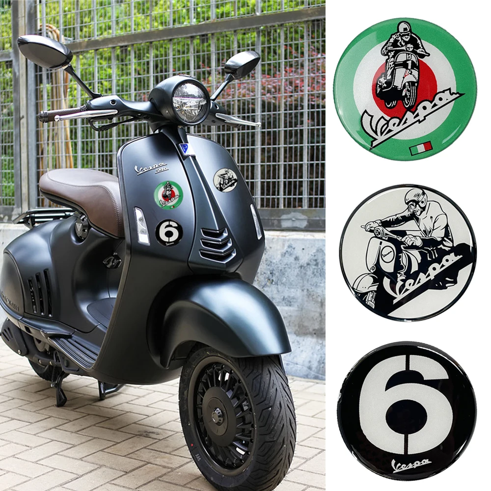Магнитные светоотражающие наклейки для мотоциклов PIAGGIO Vespa |