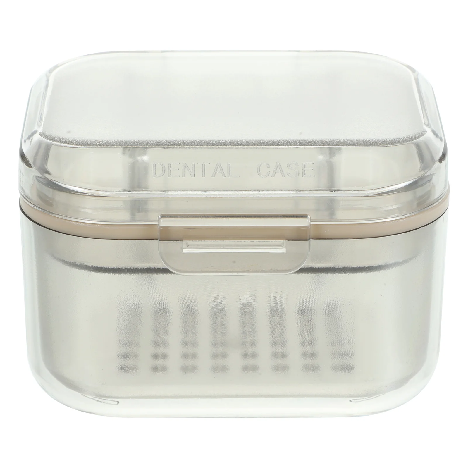 

Plastic Containers Denture Holder Drain Shelf Care Retainer Case Cleaning Box PC Storage False Tooth Travel