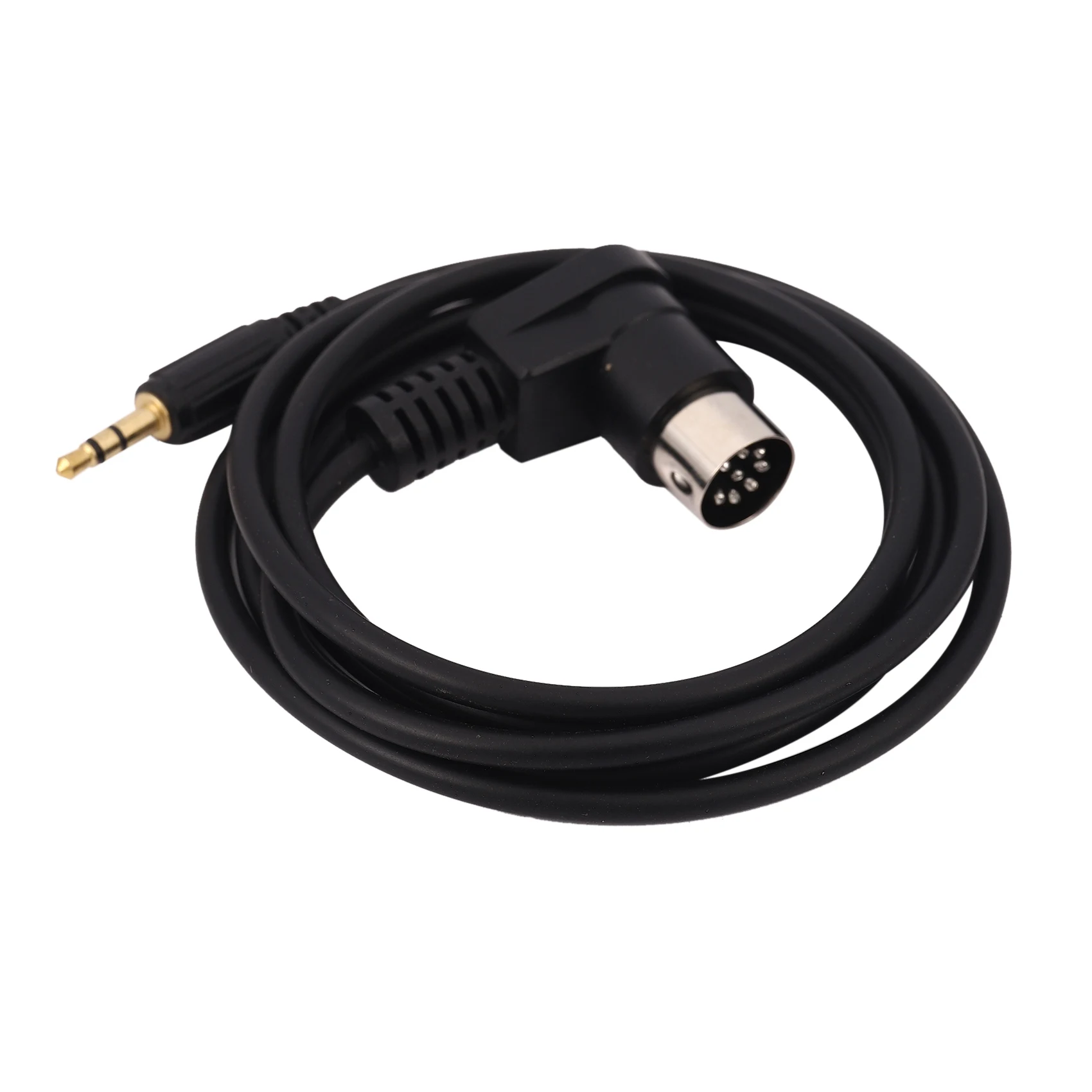 

Car 3.5mm AUX Input Adapter Audio Cable Mini AUX 8-Pin M-BUS CD Changer Cable For Gold Plug