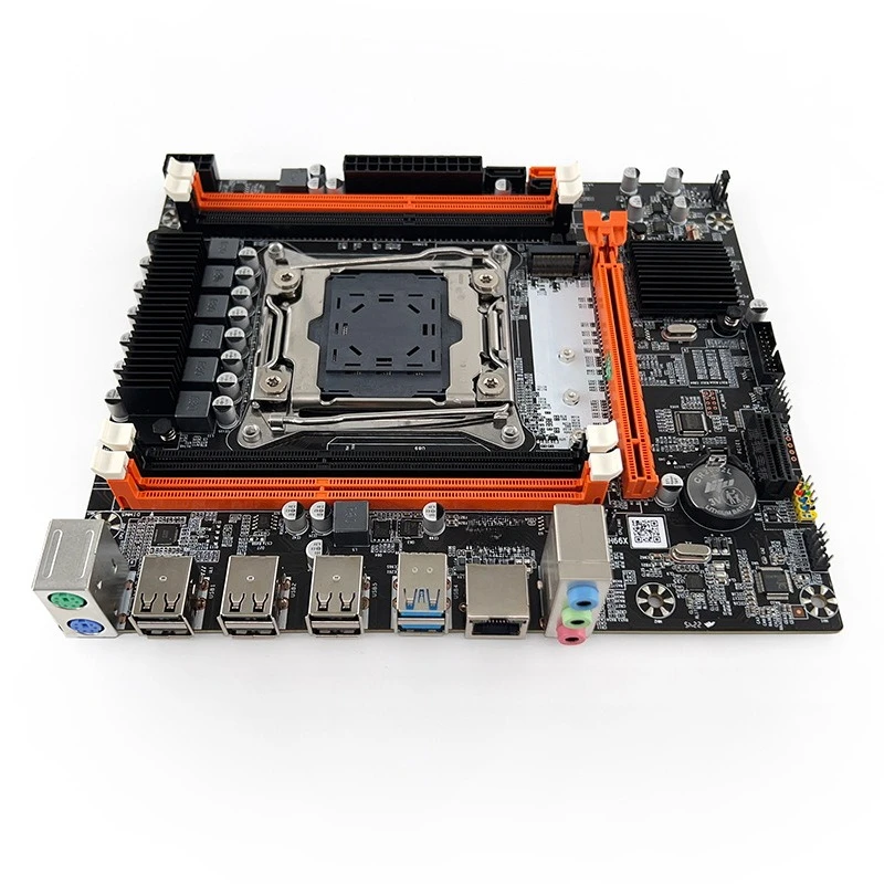 Фото Материнская плата X99H‑D3 с разъемом LGA2011‑3 поддерживает процессоры Xeon E5‑2678 V3, E5 V3, V4, DDR3, для настольных серверов, ECC REG. №3