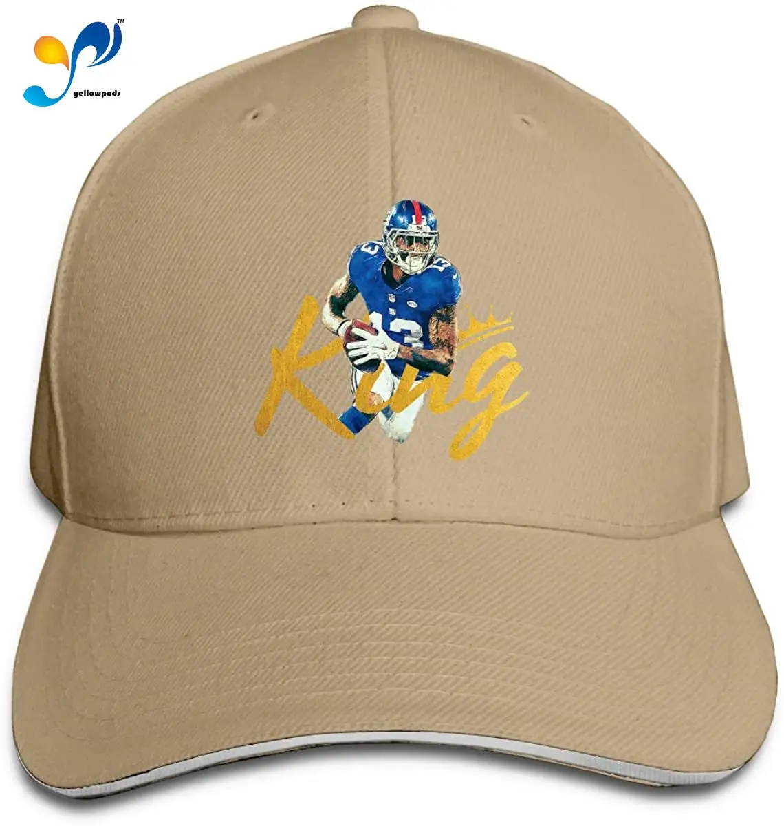 

King Odell Men Cotton Classic Baseball Cap Adjustable Size
