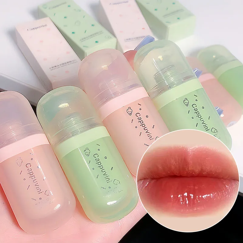 

Sweet Little Chubby Lipgloss Mirror Water Lip Glaze Waterproof Glossy Liquid Lipstick Lip Makeup Tint Korean Makeup Cosmetics