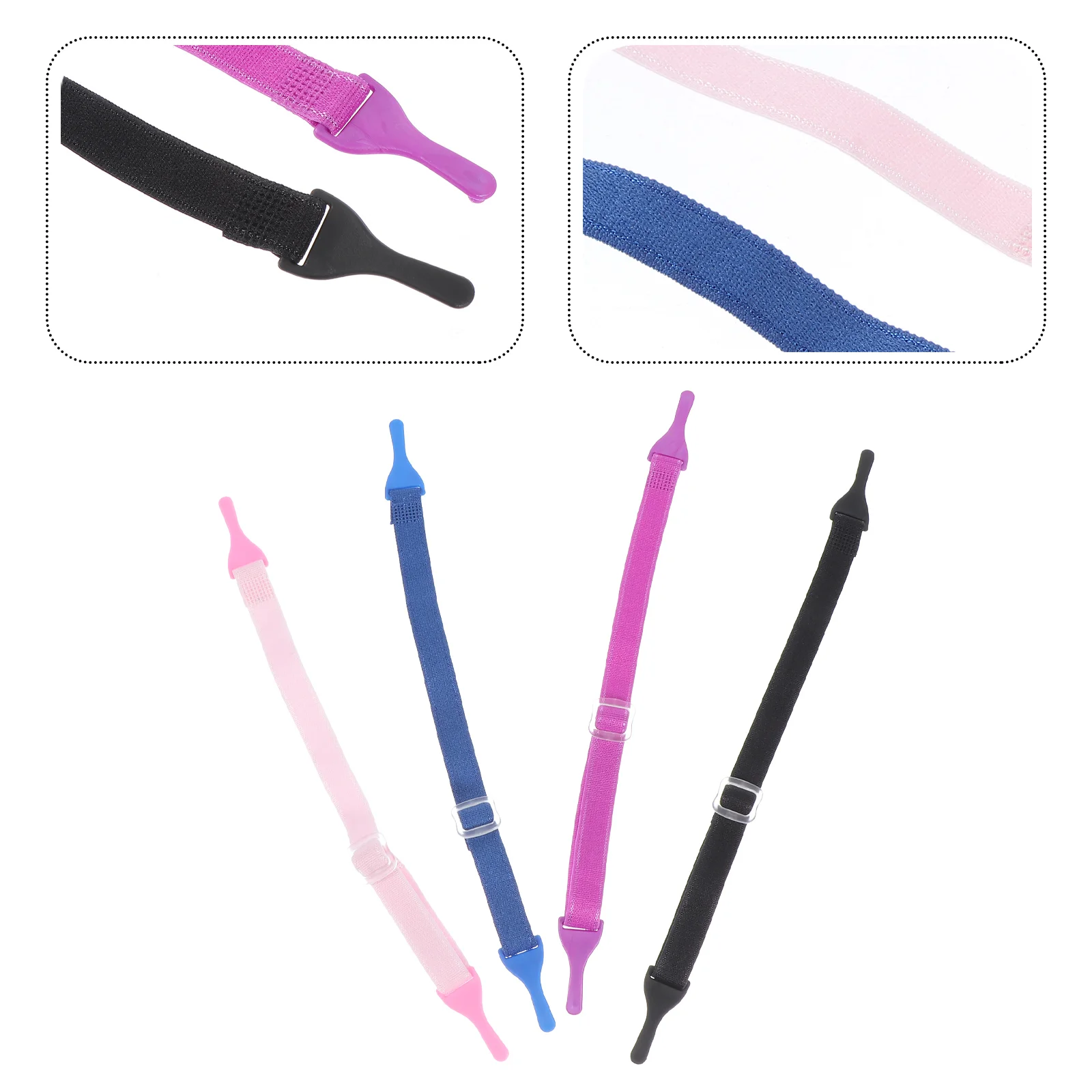 

Glasses Strap Eyeglass Kids Straps Lanyard Holder Sunglasses Chain Hanging Chains Eyeglasses String Elastic Retainer Rope