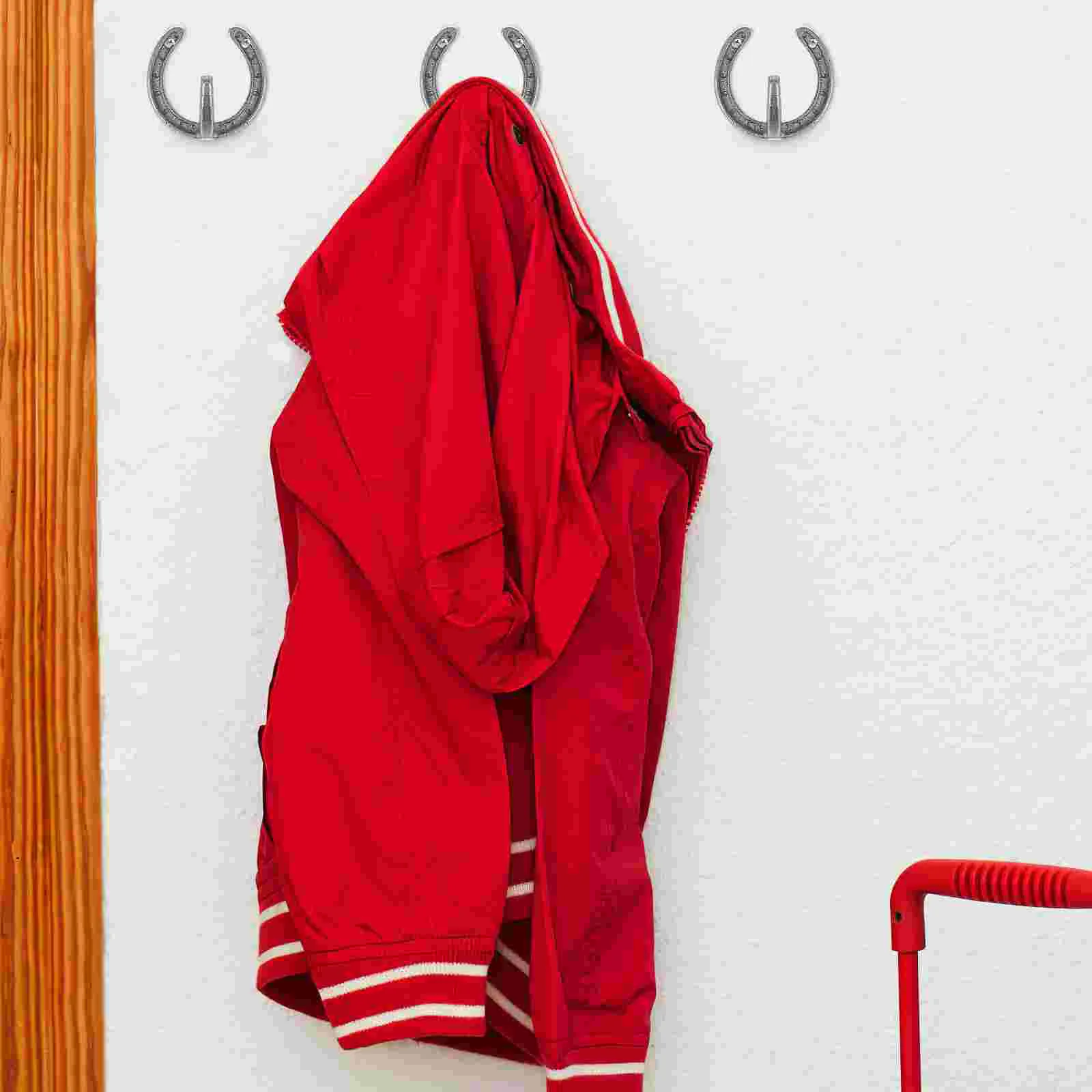 4 шт. стеллаж для хранения рюкзака чугунный крючок вешалки офисной одежды крючки