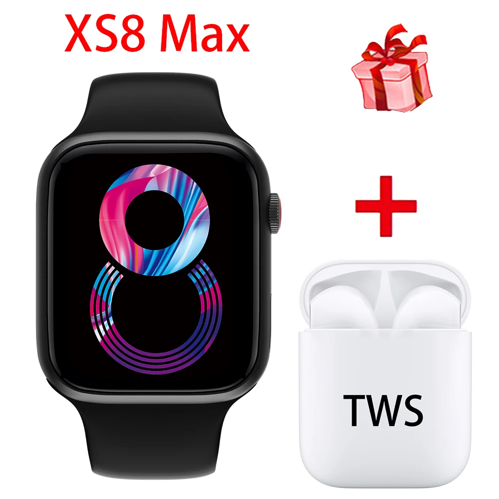 

Смарт-часы 2022 IWO, XS8 MAX, Bluetooth, пульсометр, тонометр, для Apple Phone PK X8 I7 W27