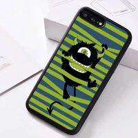 disney monsters inc mike phone case rubber for iphone 12 11 pro max mini xs max 8 7 6 6s plus x 5s se 2020 xr cover