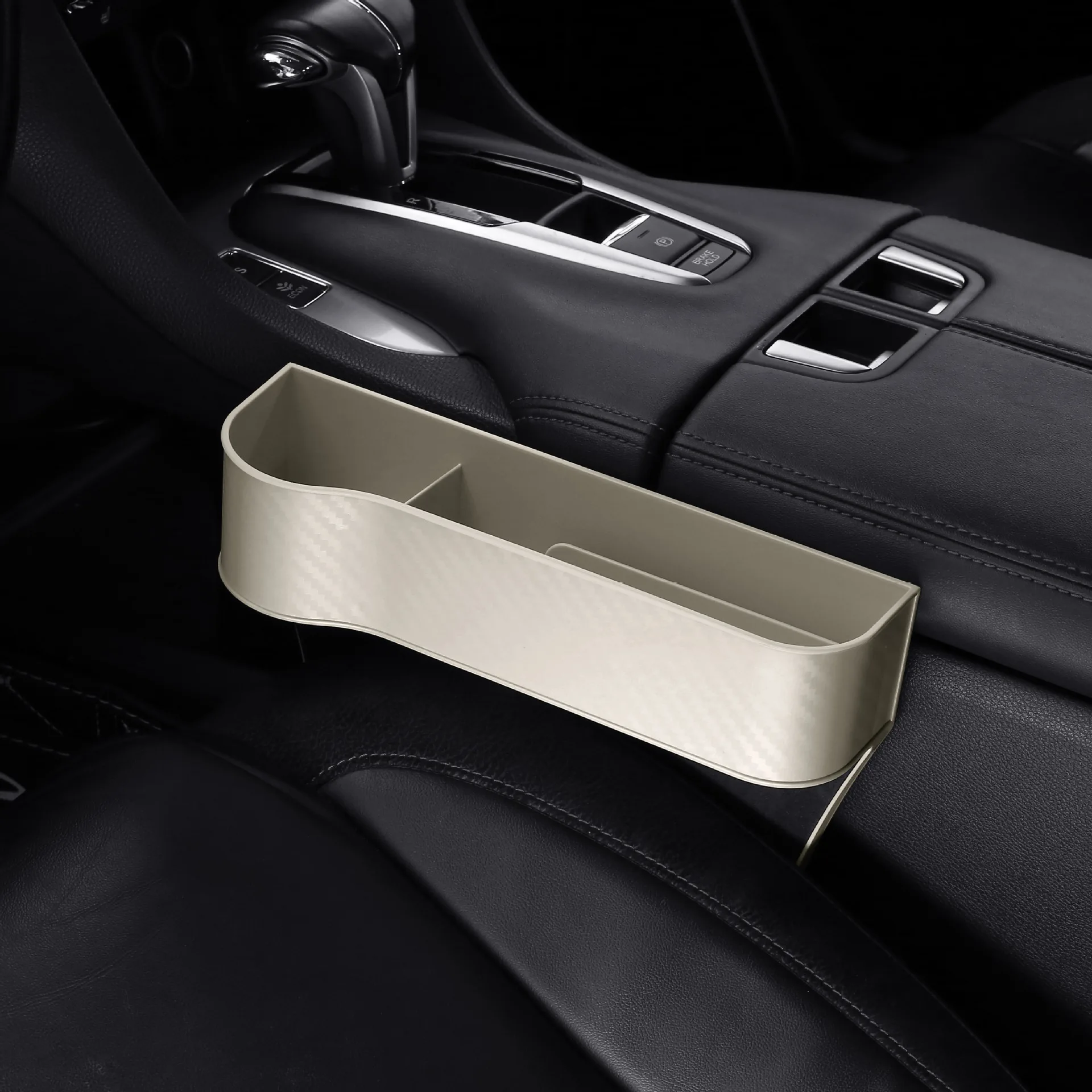 

Car Seat Organizer Seat Crevice Storage Box Multifunction Gap Slit Filler Holder For Wallet Phone Slit Pocket Cars Accessories