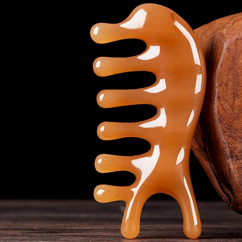 Массажная расческа-гребень для иглоукалывания