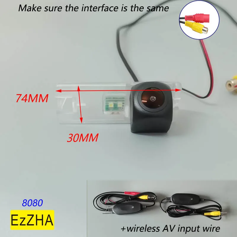 

EzZHA HD Fisheye For Buick Excelle CRUZE Boulevard Chevrolet Sail Sail3 Car rear view camera Auto reverse backup Night Vision