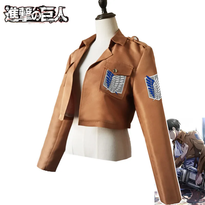 

Anime Attack On Titan Jacket Cloak Shingeki No Kyojin Ataque A Los Cosplay Costumes Halloween Clothes Attaque Des Titans Snk