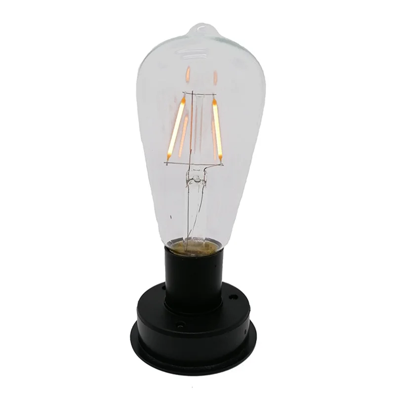 

1Pc Solar LED Tungsten Filament Bulb Lamp 2800K Automatic Light Sensors Fence Night Lights for Garden Lamp(8.5cm)