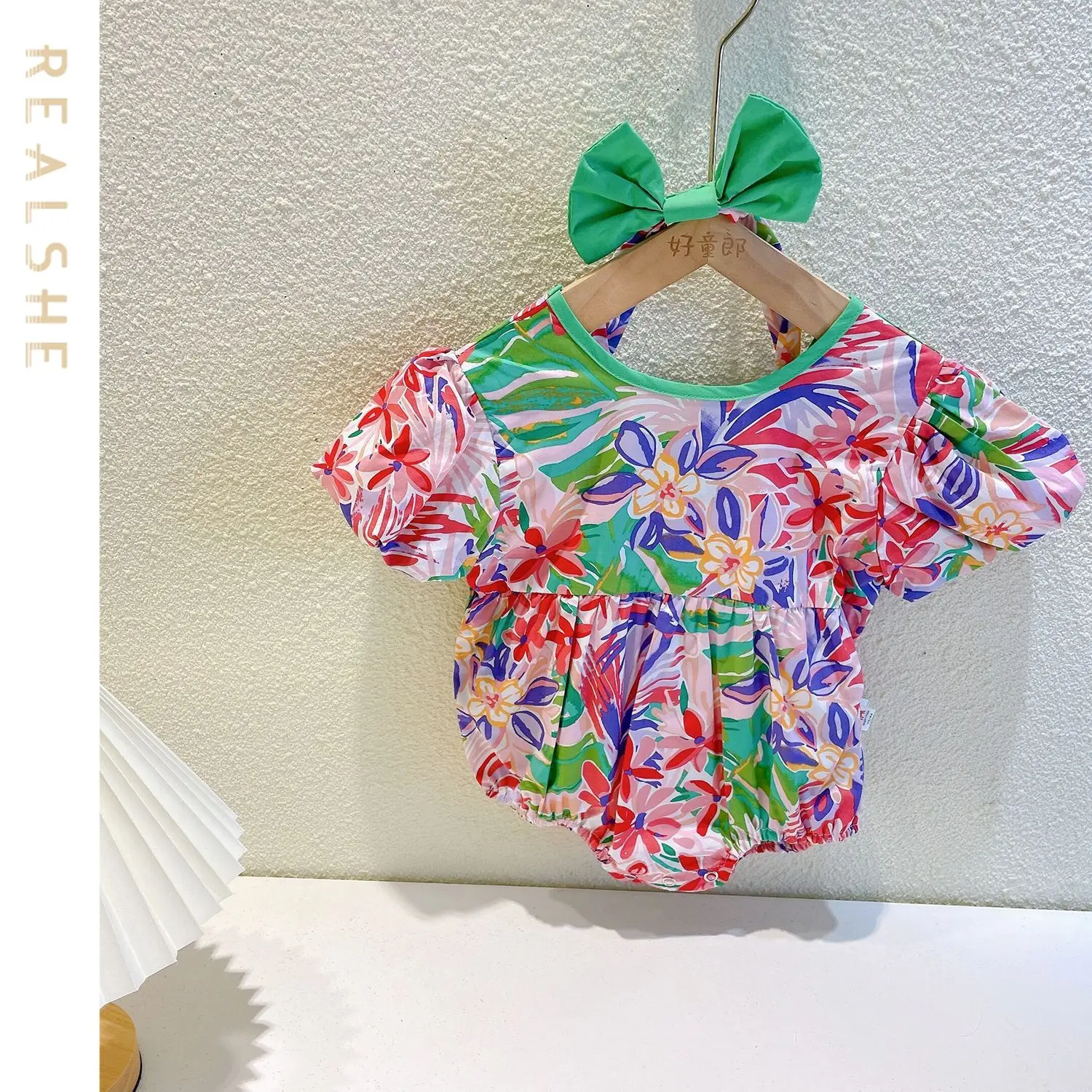 

Newborn Body Suit Toddler Clothes Set Baby Cotton Short Sleeve Bodysuit Kid Clothes Set Bowknot Infant Clothing