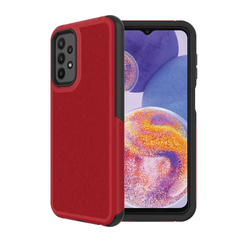 2023 new for Slim Rugged Phone Case for Samsung Galaxy A23 5G - Red