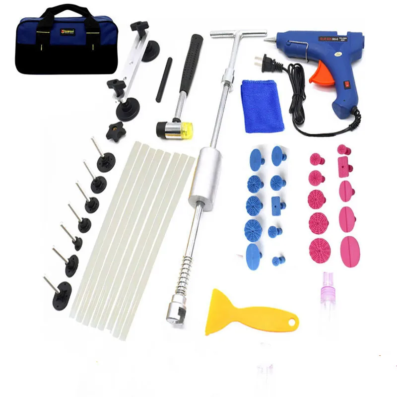 

Car Automobile sheet metal sag repair tool set bump pit puller no trace repair strong suction cup suction tool With kit