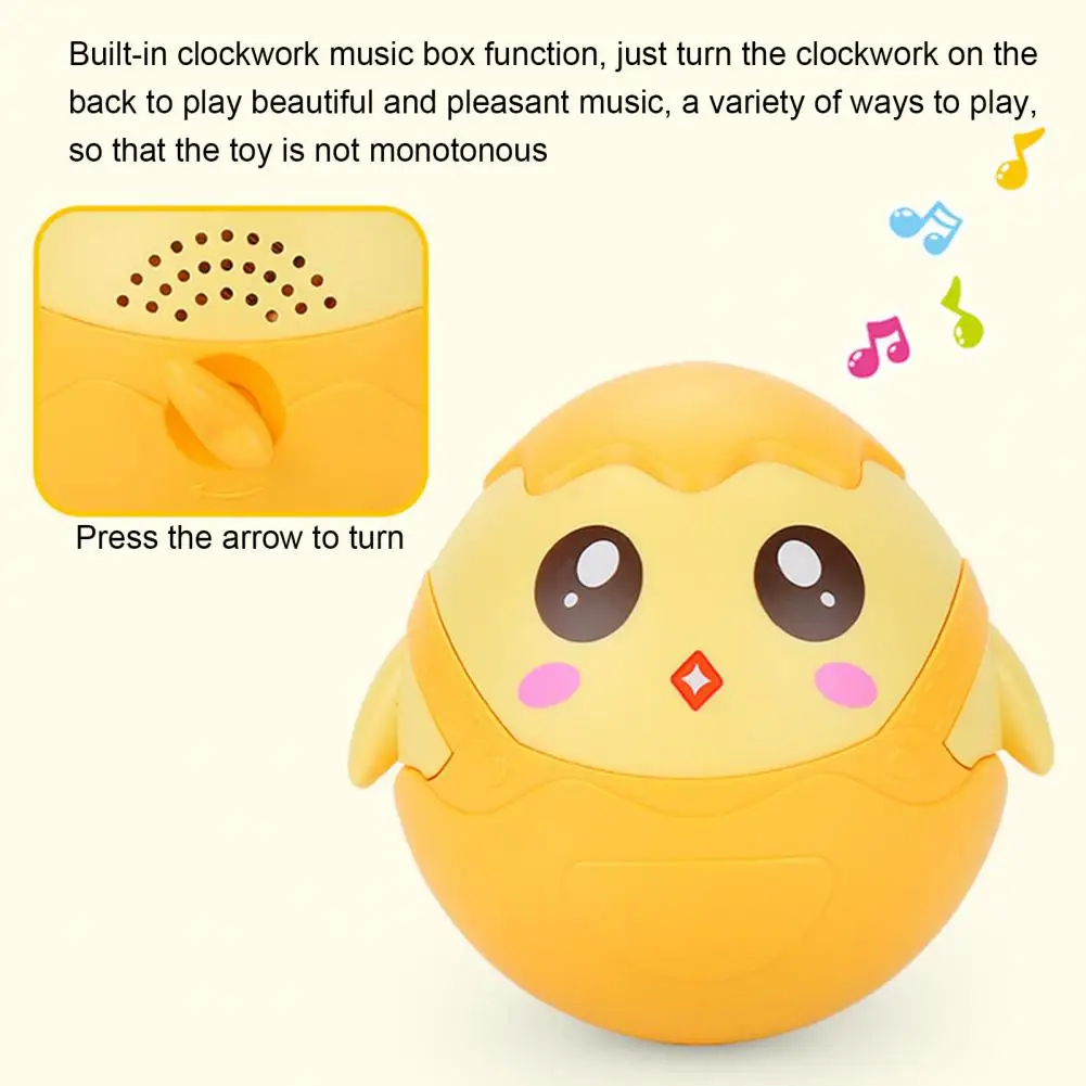 

No Battery Required Exquisite Entertainment Chicken Clockwork Toys Clockwork Invincible Toys for Kids
