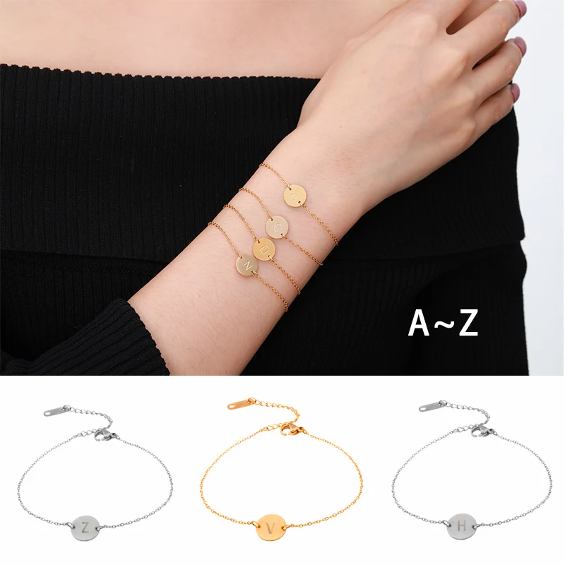 Ожерелье женское из нержавеющей стали с надписью |