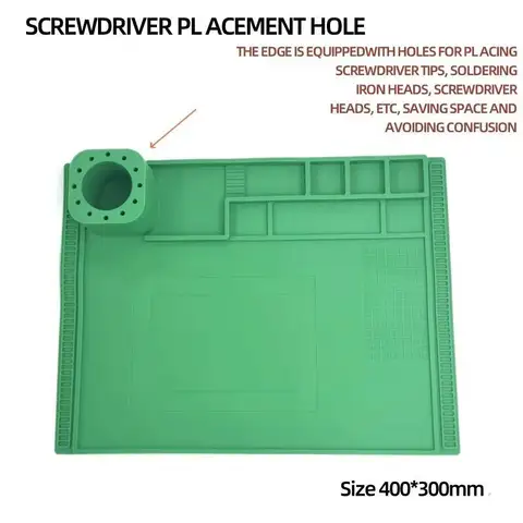 Термостойкий силиконовый коврик SiKO для ремонта 400x300 мм