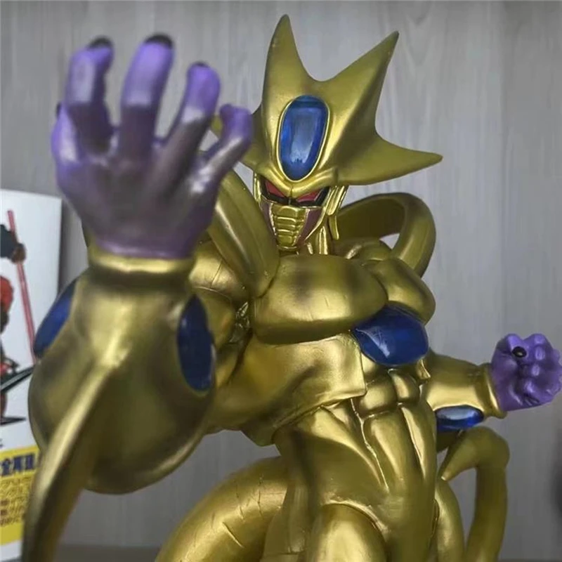 

Dragon Ball GK Gold Primary Color Dragon Ball Gula Model Final Form Standing Villain Super Saiyan Statue Hand-made