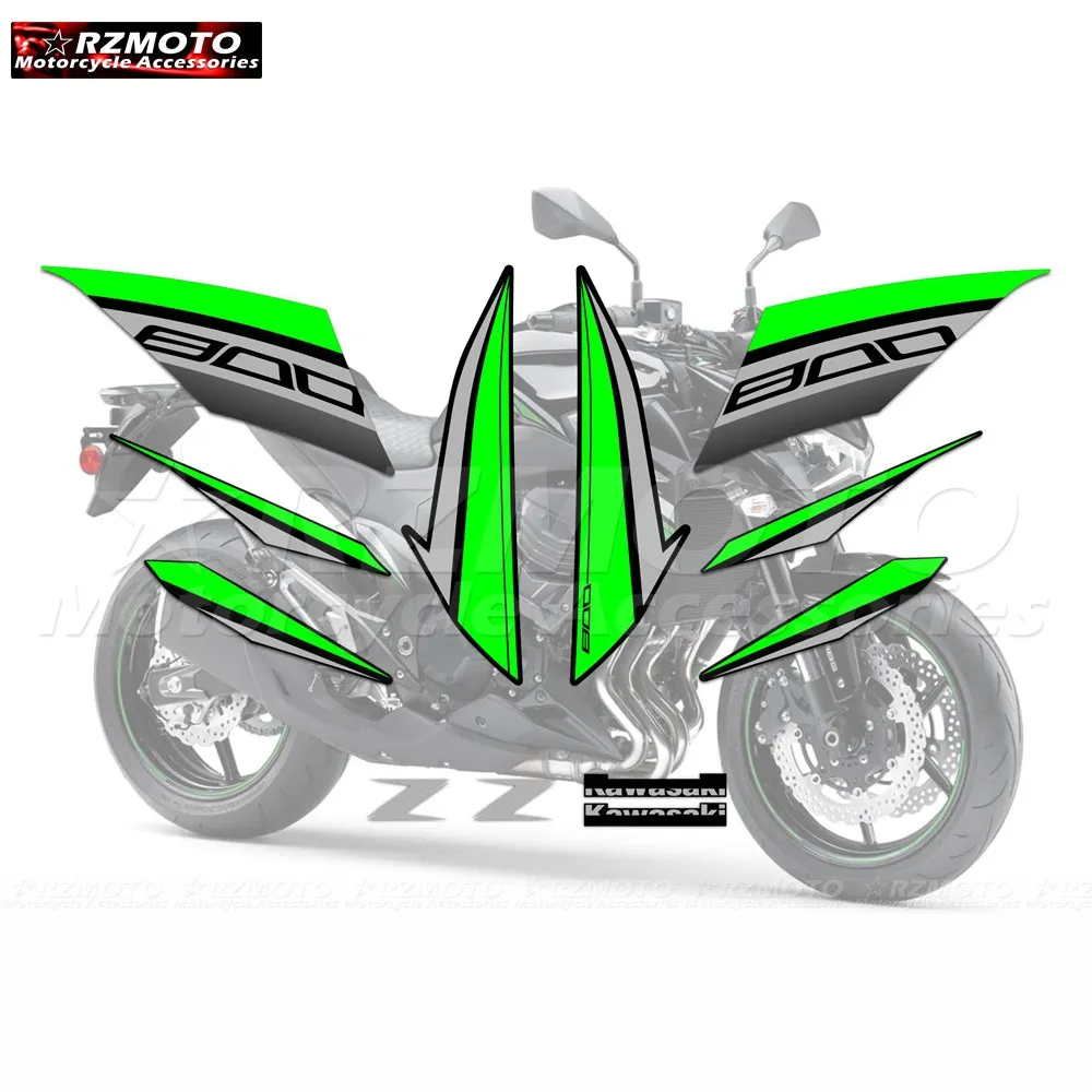 

Новые обтекатели для мотоциклов, наклейки, наклейки, аппликация, защита кузова, декоративные наклейки для Kawasaki Z800 Z 800 Ninja