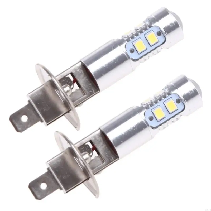 124B 2шт H1 100W Светодиодные лампы для фар Комплект противотуманных 1800LM Авто Фары