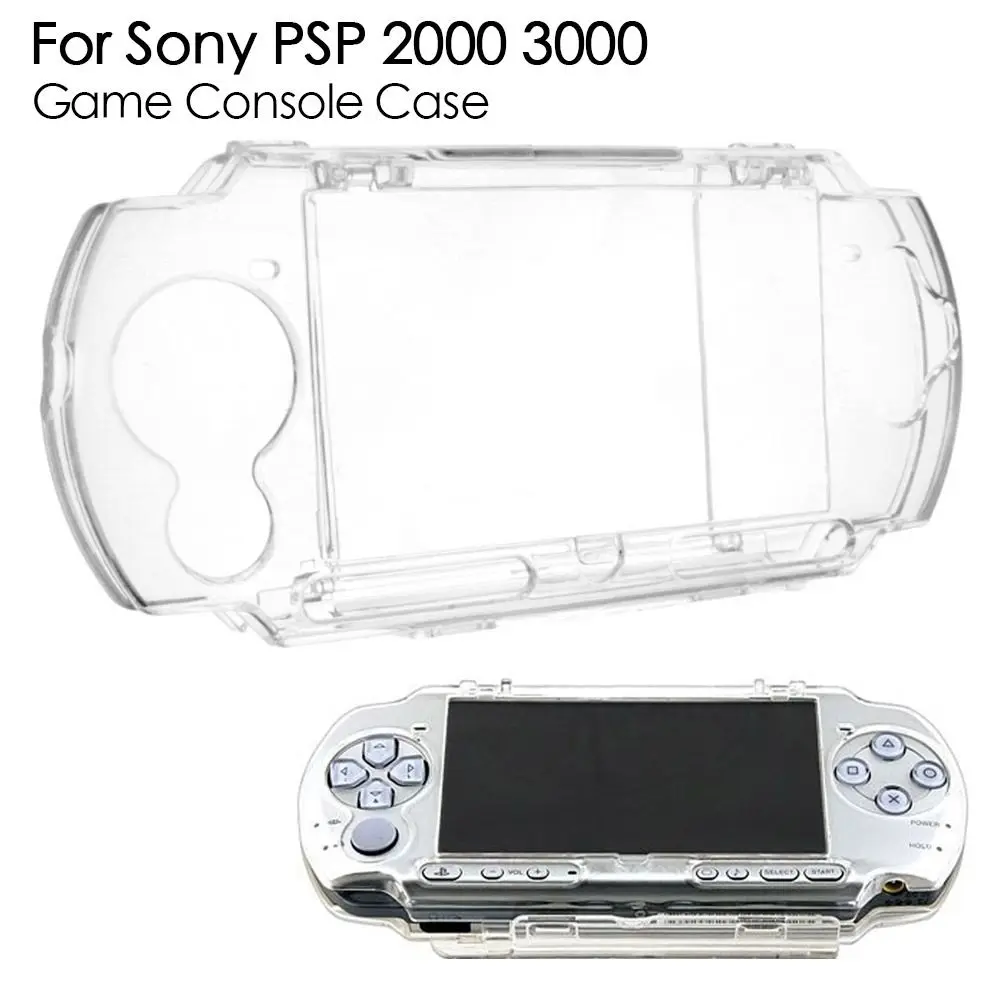 1 шт. защитный чехол кристально чистый корпус для Sony PSP 2000 3000 жесткий игровые