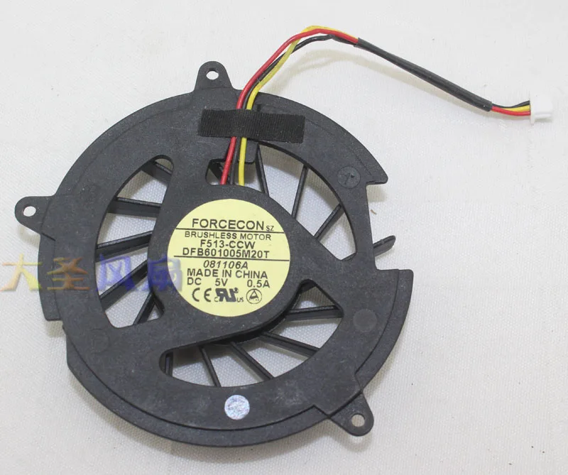 Free shipping original Forcecon Pavilion dv5100 DFB601005M20T F513-CCW notebook fan Free shipping original Forcecon Pavilion dv5100 DFB601005M20T F513-CCW notebook fan