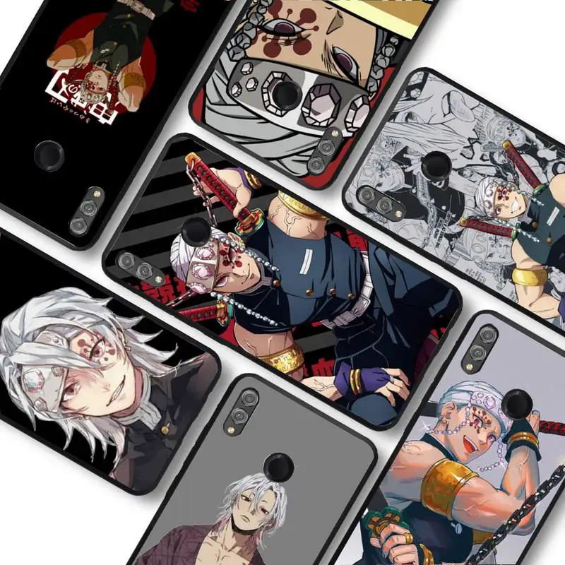 

Demon Slayer Uzui Tengen Phone Case for Samsung A51 A30s A52 A71 A12 for Huawei Honor 10i for OPPO vivo Y11 cover