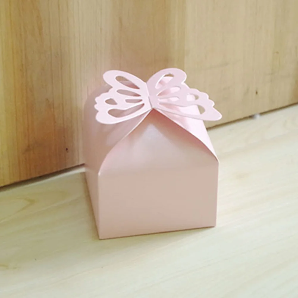 

50pcs Wedding Candy Box Anniversary Birthday Favor Box Wedding Gift Box Paper Candy Box Candy Gift Boxes Wedding Treat Box