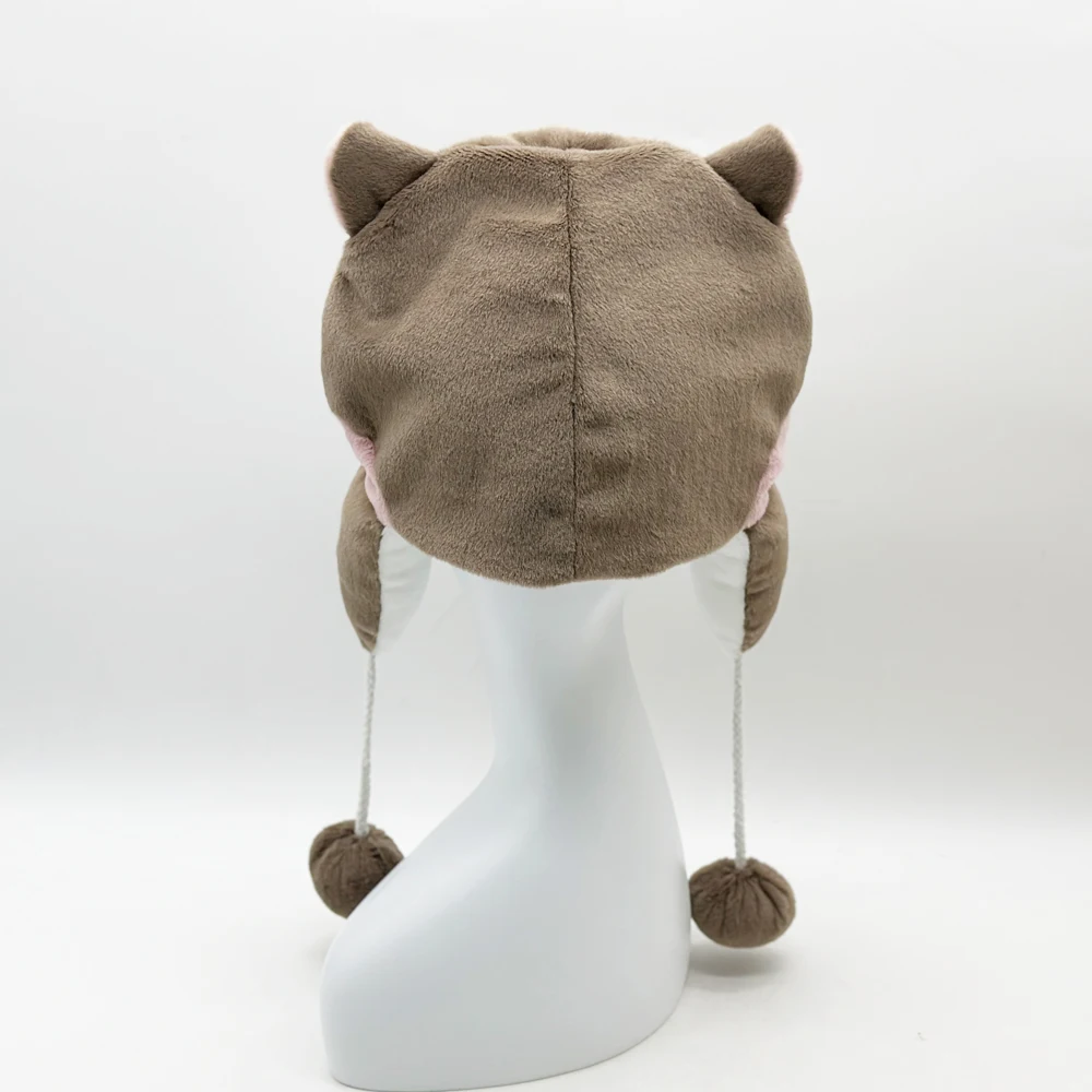 Рождественский стиль Moo Deng Бегемот Плюшевая прыгающая свинья в рождественской