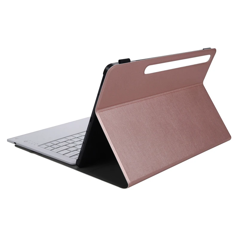 

PU Case+Keyboard For Samsung Galaxy Tab S7FE T730/T736 & S7 Plus T970 T975 12.4 Inch Tablet Flip Case Tablet Stand