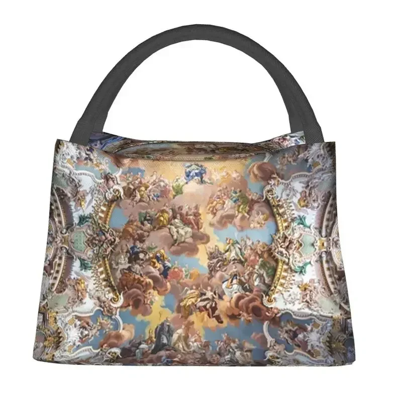 Переносной Ланч-бокс полосатие Мэри герметичный термо-охладитель с изоляцией