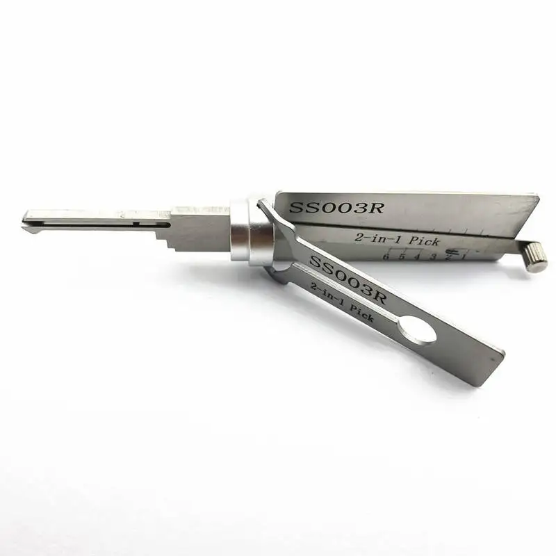 Фото Инструмент слесарный Lishi SS003R 2-в-1: отмычка и декодер для плоского фрезерования замков Xiange/Feiyan/Sanhuan/Italian ISEO Civil Lock №3