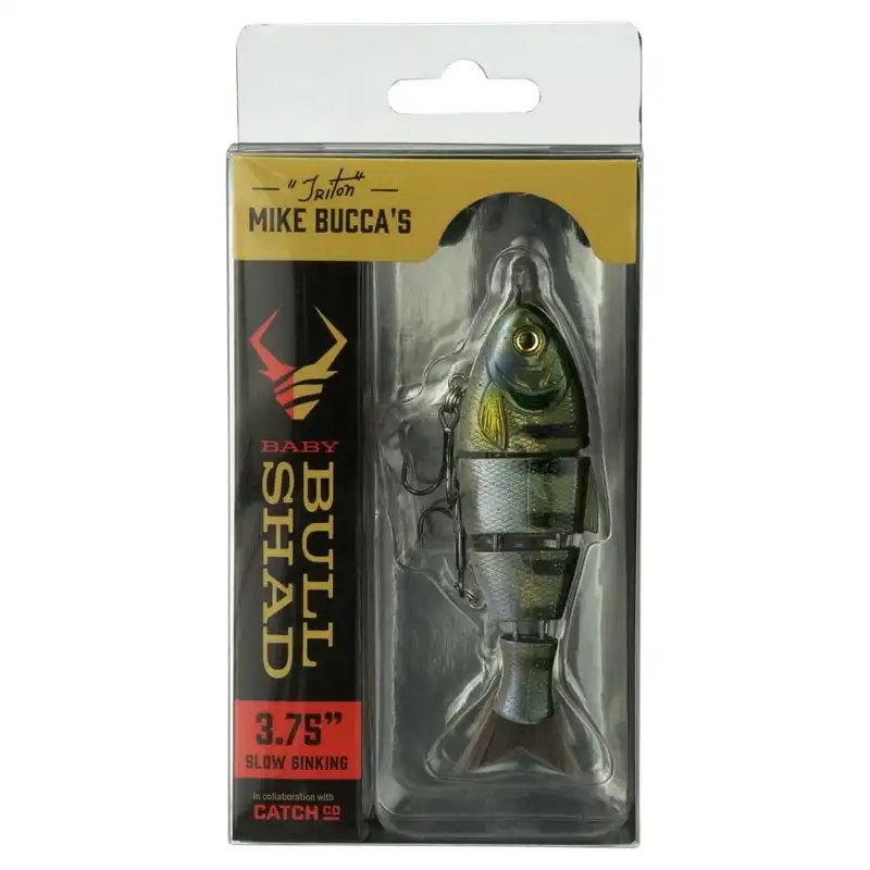 

Bucca's Baby Bull Shad Bluegill Swimbait 3.75" 1/2 oz #6 1pack