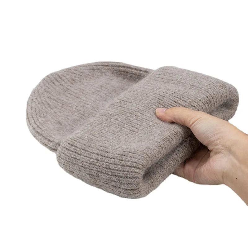 Новая зимняя корейская версия ярких цветов с кроличьим мехом модная простая