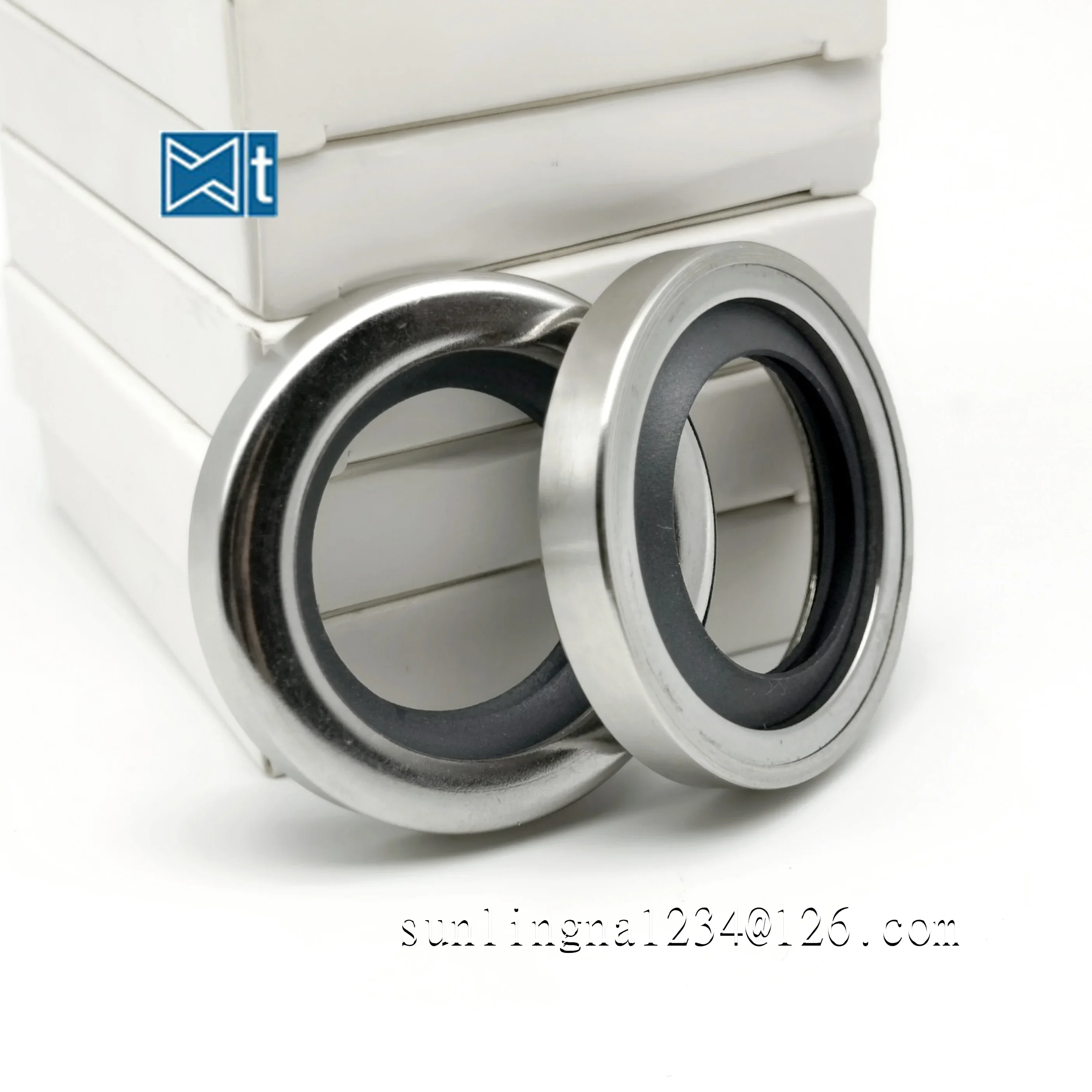 Уплотнение вала из нержавеющей стали PTFE ID32/34/35*OD45/47/48/50/52/55/56/57/58/60/62/65*7/8/10/11/12 мм