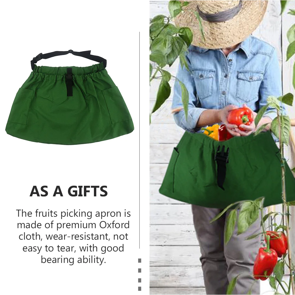 Фартук для сбора фруктов мешок овощей садовые аксессуары фартуки мешочек