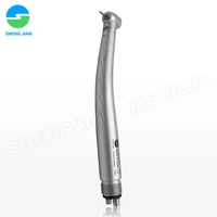 shengjian dental led high speed handpiece e generator integrated standard head push button 3 water spray 24 hole