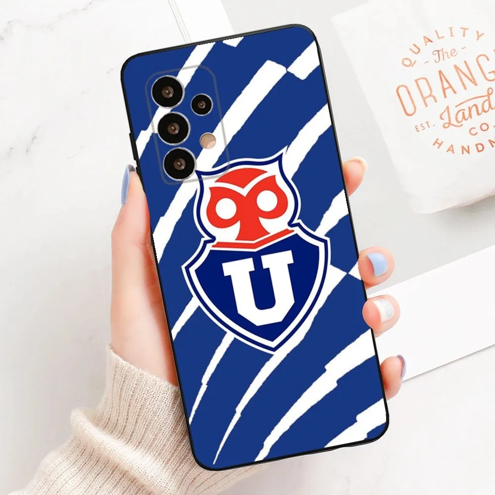 C- Chile University Logo Phone Case For Samsung Galaxy A20 A21s A22 A31 A32 A52 A53 A72 73 A80 A91Soft Black Cover