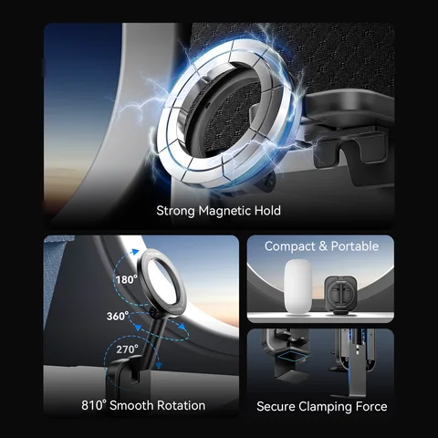 Магнитный держатель для телефона Vention, настольный съемный самолетик, автомобильные предметы первой необходимости для путешествий, гибкое крепление для телефона для iPhone 17 16