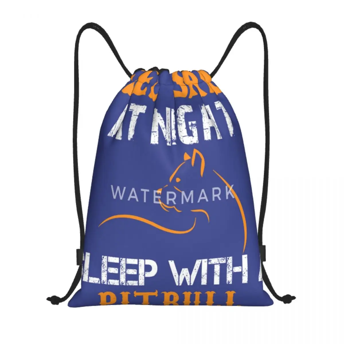 

Почувствуйте себя в безопасности ночью с сумкой на шнурке питбуля, рюкзак, персонализированная сумка на шнурке, красивый подарок, несколько...