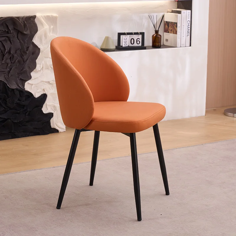 

Designer Kitchen Dining Chairs Modern Soft Ergonomic Cafe Dining Chairs Office Lounge Silla Comedor Household Items YY50DC