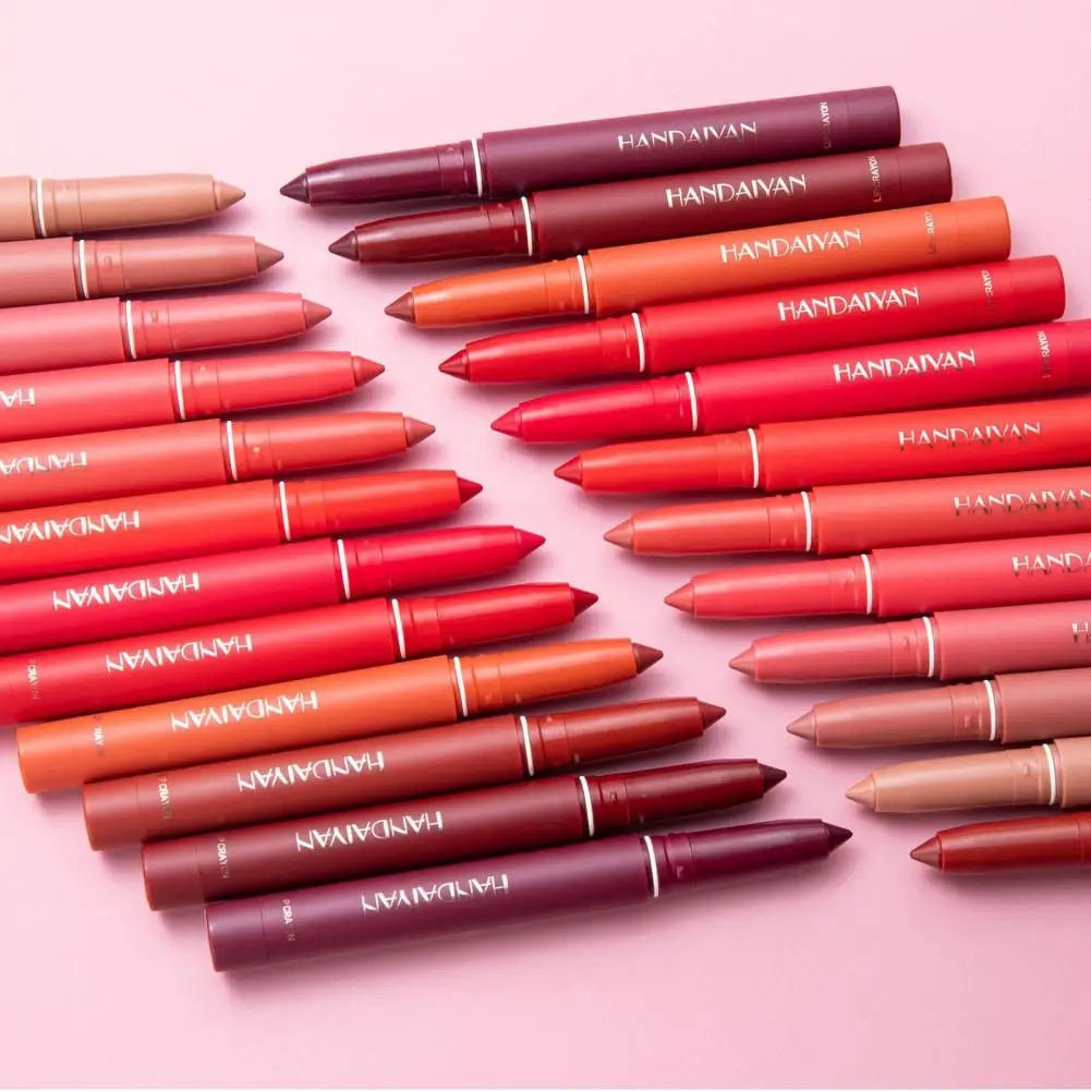 Портативный Карандаш для губ 12 шт./компл. практичный карандаш цветов