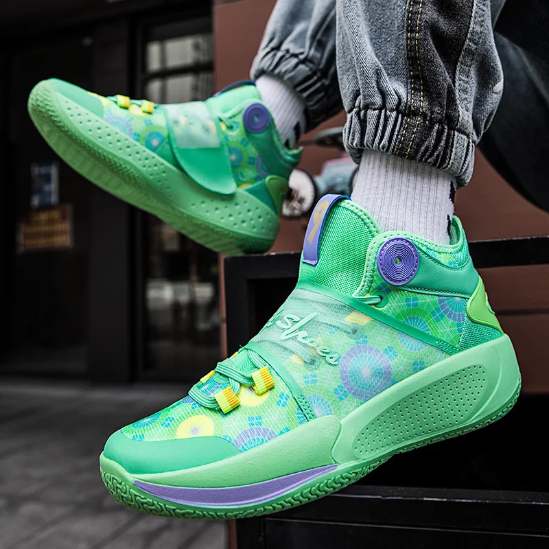 New Men Arrival Lightweight Basketball Shoes Breathable Confortable Sports Shoes Unisex Training Athletic Sneakers Couple 35-44