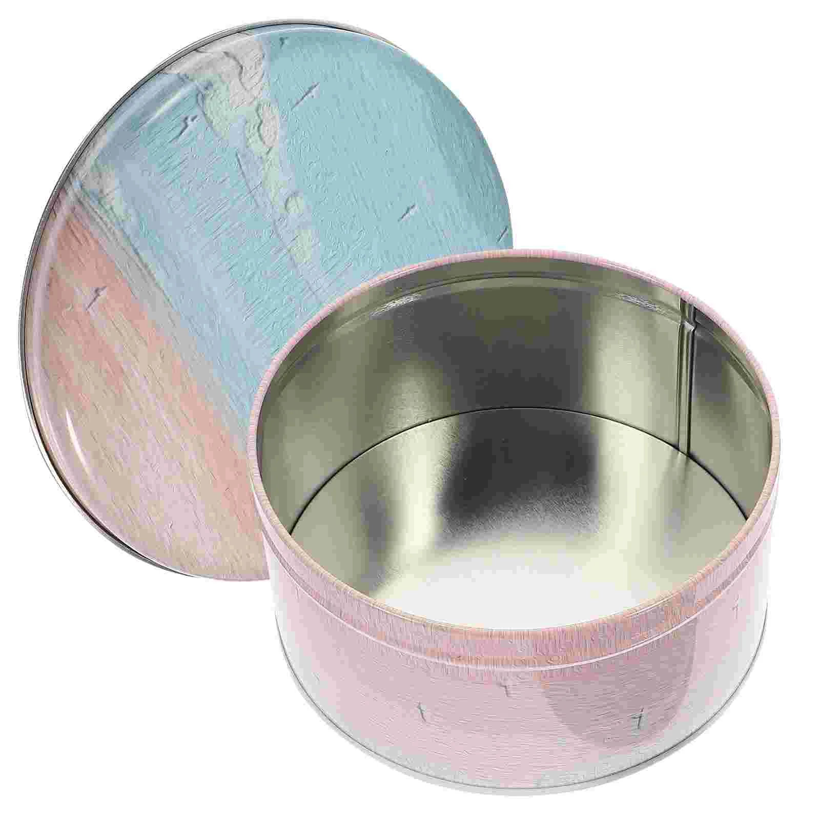 

Cookie Box Tins Lids Cans Empty Cookies Jar Jars Candy Containers Metal Biscuit